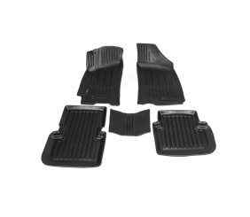 Килимки Stingray 3D (5 шт, поліуретан) для Daewoo Lanos 1998-2017 рр