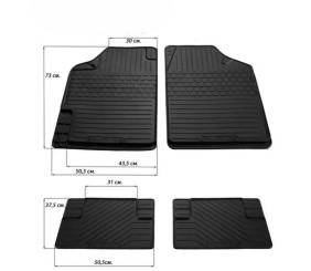 Універсальні килимки (4 шт, Stingray Premium)