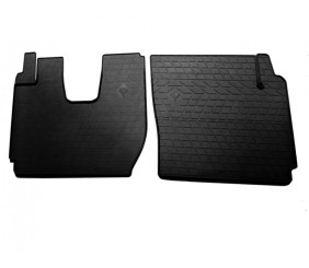 Гумові килимки (2 шт, Stingray Premium) для Iveco S-Way 2019- рр