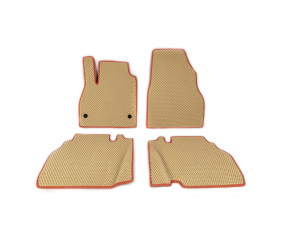 Килимки EVA (бежеві) Передні для Renault Kangoo 2008-2020 рр