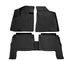Килимки Stingray 3D 2006-2010 (5 шт, поліуретан) для Hyundai Santa Fe 2 рр