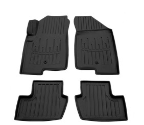 Килимки Stingray 3D (4 шт, одна кліпса на водійському) для Jeep Compass 2006-2016 рр