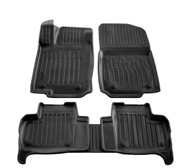 Килимки Stingray 3D (5 шт, поліуретан) для Mercedes GL/GLS сlass X166 2012-2019 рр