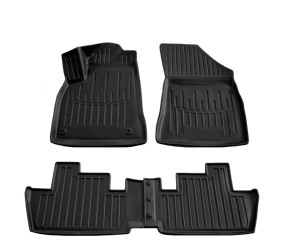 Килимки Stingray 3D (4 шт, поліуретан) для Peugeot 3008 2008-2016 рр