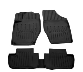 Килимки Stingray 3D (5 шт, поліуретан) для Peugeot 308 2007-2013 рр