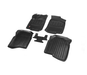 Килимки Stingray 3D (5 шт, поліуретан) для Skoda Octavia I Tour A4 1996-2010 рр