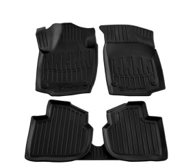 Килимки Stingray 3D (5 шт, поліуретан) для Seat Toledo 2012-2019 рр