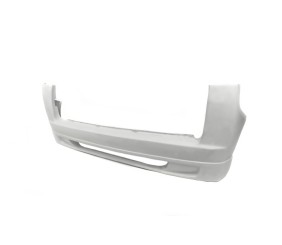 Накладка на задній бампер цільна (під фарбування) для Fiat Fiorino/Qubo 2008-2024 рр