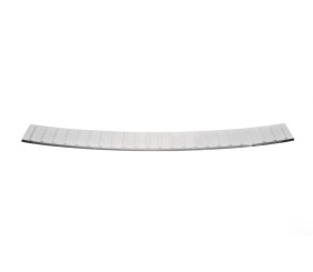 Накладка на задній бампер Carmos (нерж) для Volkswagen Caddy 2020- рр