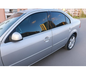 Зовнішня окантовка вікон (4 шт., нерж.) для Ford Mondeo 2000-2007 рр