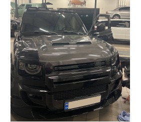 Карбоновий капот (натуральний карбон) для Land Rover Defender 2019- рр