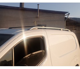 Рейлінги Skyport (сірі) Довга база для Peugeot Partner/Rifter 2019- рр