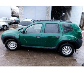 Накладки на арки (4 шт., чорні ABS) для Renault Duster 2008-2017 рр