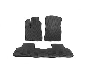 Килимки EVA (2 ряди, чорні) для Toyota Highlander 2013-2019 рр