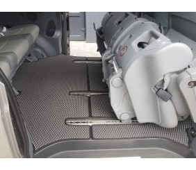 Килимки EVA V2 (Тільки самовивіз, повний салон, чорний) для Mercedes Viano 2004-2014 рр