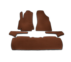 Килимки EVA (цегляні) Передні -2026 задні на пороги (5 шт) для Citroen Berlingo 2008-2018 рр