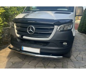 Передній захист ST008 (нерж.) для Mercedes Sprinter W907/W910 2018- рр