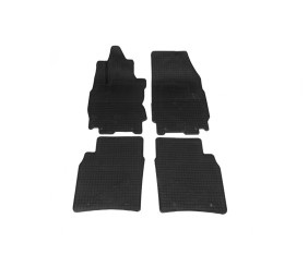 Гумові килимки (4 шт, Polytep) для Nissan Note 2004-2012 рр