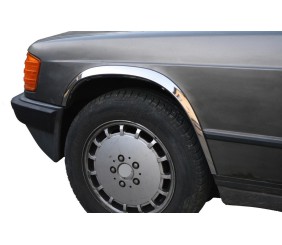Накладки на арки 1982-1989 (4 шт, нерж) для Mercedes W201 (190) рр