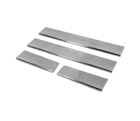 Накладки на пороги Carmos V3 (4 шт, нерж) для Hyundai IX-35 2010-2015 рр