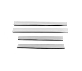 Накладки на пороги Carmos V3 (4 шт, нерж) для Volkswagen Sharan 2010-2023 рр