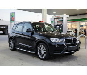 Бокові пороги Maydos V1 (2 шт., Алюміній) для BMW X3 F25 2011-2018 рр