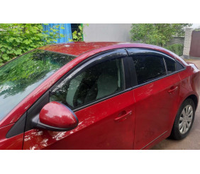 Вітровики SD (4 шт., Sunplex) для Chevrolet Cruze 2009-2015 рр