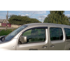 Вітровики (2 шт., Sunplex Sport) для Renault Kangoo 2008-2020 рр