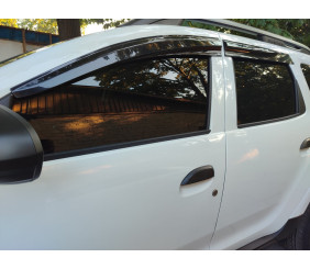 Вітровики (4 шт., Sunplex Sport) для Renault Duster 2018-2024 рр