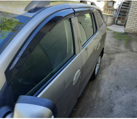 Вітровики (4 шт., Sunplex Sport) для Renault Logan MCV 2013-2022 рр