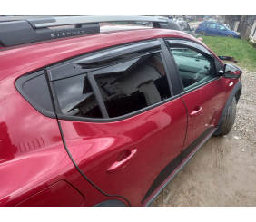 Вітровики (4 шт., Sunplex Sport) для Dacia Sandero 2021- рр