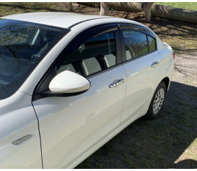 Вітровики (4 шт., Sunplex Sport) для Fiat Tipo 2016- рр