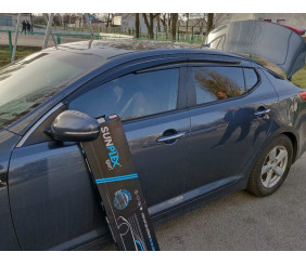 Вітровики (4 шт., Sunplex Sport) для Kia Optima 2010-2016 рр