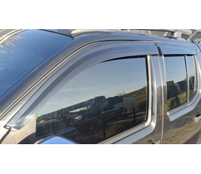 Вітровики (4 шт., Sunplex Sport) для Nissan Navara 2006-2015 рр