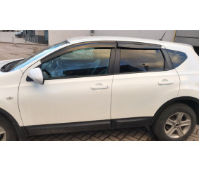 Вітровики (4 шт., Sunplex Sport) для Nissan Qashqai 2010-2014 рр