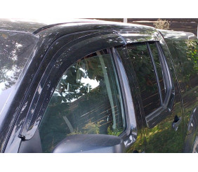 Вітровики (4 шт., Sunplex Sport) для Nissan NP300 1999-2015 рр