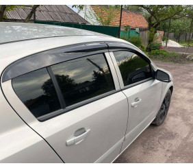 Вітровики HB (4 шт., Sunplex Sport) для Opel Astra H 2004-2013 рр