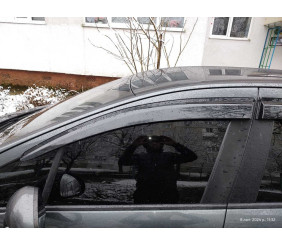 Вітровики HB (4 шт., Sunplex Sport) для Peugeot 308 2007-2013 рр