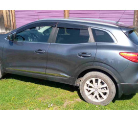 Вітровики (4 шт., Sunplex Sport) для Renault Kadjar 2015-2022 рр