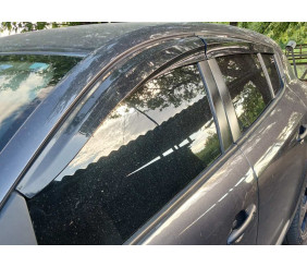 Вітровики HB (4 шт., Sunplex Sport) для Renault Megane III 2009-2016 рр