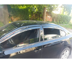 Вітровики (4 шт., Sunplex Sport) для Volkswagen Jetta 2011-2018 рр