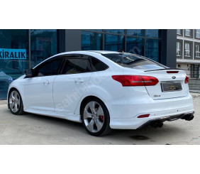 Спойлер Sedan LIP (Sunplex, чорний) (107,2см *5,5см) для Ford Focus III 2011-2017 рр