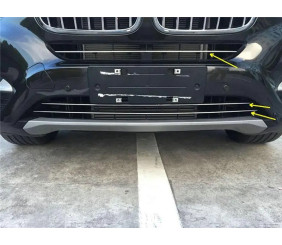 Комплект накладок на решітку бампера для BMW X6 F16 2014-2019 рр