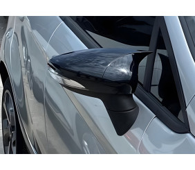 Накладки на дзеркала BMW-Style (2 шт) для Ford Fiesta 2008-2017 рр