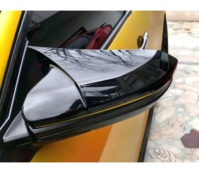 Накладки на дзеркала BMW-Style (2 шт) для Honda Civic Sedan X 2016-2021 рр