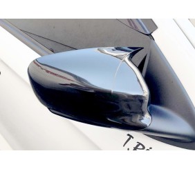 Накладки на дзеркала BMW-Style (2 шт) для Peugeot 301 2012- рр