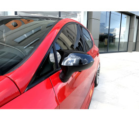 Накладки на дзеркала BMW-style (2010-2012, 2 шт) для Seat Leon рр