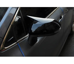Накладки на дзеркала BMW-Style (2014-2026, 2 шт) для Toyota Avensis рр