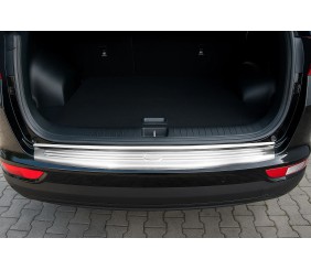 Накладка на задній бампер Libao 2015-2018 (нерж) для Kia Sportage рр