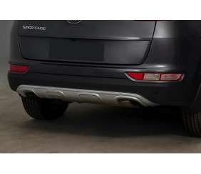 Задні накладки Libao 2015-2019 (пластик) для Kia Sportage рр